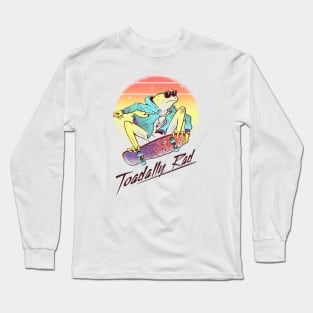 Toadally Rad Retro Skater Long Sleeve T-Shirt